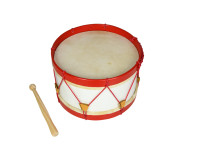 Sond Bombo Tradicional 38cm vermelho/branco