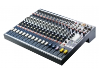 Soundcraft EFX 12  - Mesa de Som 12 canais Soundcraft EFX12, 8 Canais XLR mono, 2 Canais estéreo, 1 processador de efeitos digitais 24 bits Lexicon, 32 configurações de efeitos, Controle Tap Tempo e FX função de gravaç...