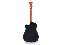 Soundsation  Guitarra acústica Dreadnought Cutaway c/preamp CODY DNCE-BK