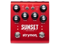 Strymon Sunset Dual Overdrive  - 503/5000, Overdrive duplo, A abordagem híbrida fornece o melhor do mundo analógico e digital, O estágio JFET fornece resposta excepcional e interação dinâmica com sua guitarra, enquanto o incrivelm...