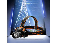 Superfire Lanterna de Cabeça 10W 350lm IP44 Zoom HL58 Superfire Lanterna de Cabeça 10W 350lm IP44 Zoom HL58