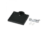 Tama  Accessories Tray - Dimensões: 235mm x 254mm, Capacidade de peso: 2,5kg, Inclui: MC61 FastClamp ＆ 2- Ganchos em S, Tamanho da rosca: 5/8''., Guarda artigos essenciais do tambor, Inclui suporte para bebidas e ganchos e...