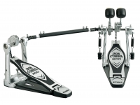 Tama Iron Cobra HP200PTW Dbl. Pedal  - De Iron Cobra 200 Series, Corrente de corrente Power Glide, Ângulo de batedor ajustável, Tensão de mola ajustável, Com placa de base, Opcionalmente pode ser equipado com Cobra Coil®, 