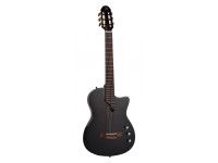 Tanglewood EMDC8BK Thinline Electro Nylon Black