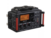 Tascam DR-60D MkII  - Gravador de Áudio stereo Portátil, Para câmaras reflex digitais (câmaras DSLR), Até 24 bits / 96 kHz, Gravação stereo ou de 4 faixas no cartão SD / SDHC, Formatos de gravação WAV e BWF, Os níveis d...