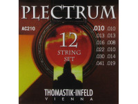 Thomastik  AC210 - Flatwound de bronze, Calibre: 010/010 - 013/013 - 016/008 - 022/010 - 030/014 - 041/019, 