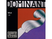 Thomastik Dominant G Viola medium  - G string única, Escala: 37 cm, Material: Prata em material sintético, Bola, Tensão: Média, 138 médio, 