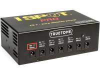 Truetone 1 Spot Pro CS7  - 7 Saídas totalmente isoladas: 1x 18V DC 100 mA, 4x 9 / 12V DC 200 mA e 2x 9V DC 500 mA - total 1900 mA, Tecnologia moderna, Operação silenciosa, Tensão de entrada internacional de 100 a 240 V, Dime...