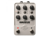 Universal Audio  UAFX Knuckles - Emulação de amplificador estéreo e alto-falante, Som de alto ganho de bandas lendárias de punk, hard rock e metal, OD/boost estilo TS integrado, Portão de ruído, Modos ao vivo e predefinidos, Perso...