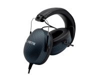 Vic Firth SIH3 Headphones - Design circumaural para melhor isolamento, Redução de ruído: 25 dB, Drivers Mylarcon dinâmicos de 50 mm, Resposta de frequência: 20 Hz – 20.000 Hz, Ficha de 3,5 mm com adaptador de 6,3 mm incluído,...