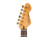 Vintage  V6 ICON Distressed White over Sunburst