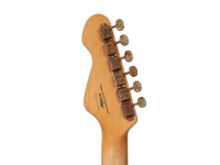 Vintage  V6 ICON Distressed White over Sunburst