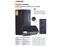 VSOUND Coluna Amplificada Profissional 15