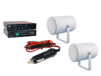 VSOUND  Sistema de Som Amplificado 50W 220V/12V FM/BT/USB/SD