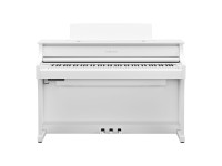 Yamaha Clavinova CLP-875WH White - Teclado Grand Touch de 88 teclas, Teclas brancas feitas de madeira verdadeira, Superfície tátil em ébano e marfim, Teclado com ação de martelo linear ponderada, Sons de piano Yamaha CFX e Bösendorf... Yamaha Clavinova CLP-875WH White - Teclado Grand Touch de 88 teclas, Teclas brancas feitas de madeira verdadeira, Superfície tátil em ébano e marfim, Teclado com ação de martelo linear ponderada, Sons de piano Yamaha CFX e Bösendorf...