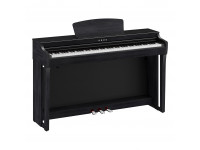 Yamaha CLP-725 B Piano Digital Teclas Grand Touch S e BT - 88 teclas com GTS - Grand Touch S com resposta ao toque (Hard/Medium/Soft/Fixed), Samples (amostras) dos Yamaha CFX – Bösendorfer e Imperial Grand Piano, 10 sons, Polifonia de 256 vozes, Efeitos Re...