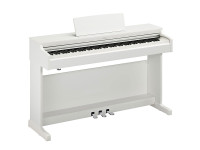 Yamaha  YDP-165 Arius Piano Digital Branco de 88 Teclas GH3 - Tipo de teclado: Teclado Graded Hammer 3 (GH3) com superfície de marfim sintético, Chaves: 88, Geração de som: CFX Sampling, Sons de piano: 10, Polifonia: 192, Efeitos: 4 tipos de reverberação, 
