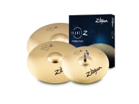 Zildjian Planet Z Complete Pack Cymbal Set - Inclui 14 hi hat par, 16 crash prato e um 20 ride címbalo, Som adequado para uma variedade de gêneros musicais, Som brilhante e controlado, Introdução ideal à gama de pratos Zildjian, 