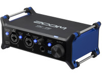 Zoom UAC-232 Interface Áudio USB Gravação de 32 bits - Circuito conversor duplo com tecnologia de ponto flutuante de 32 bits, Frequência de amostragem de até 192 kHz, Pré-amplificadores de alta definição equivalentes ao Zoom F6, 2 entradas XLR Combo mi...